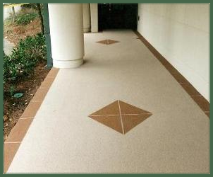 Walkway with Crystal Granite