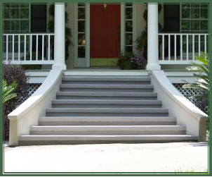 Steps With Crystal Granite